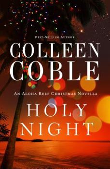 Hardcover Holy Night: An Aloha Reef Christmas Novella [Large Print] Book