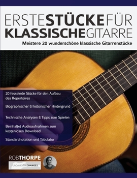 Paperback Erste Stücke für klassische Gitarre [German] Book