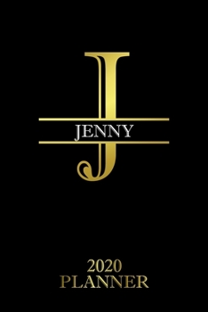 Jenny: 2020 Planner - Personalised Name Organizer - Plan Days, Set Goals & Get Stuff Done (6x9, 175 Pages) (Designer Planners For Gift)