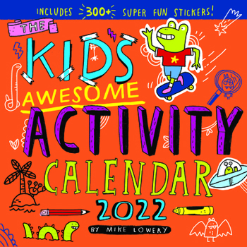 Kid's Awesome Activity Wall Calendar 2022