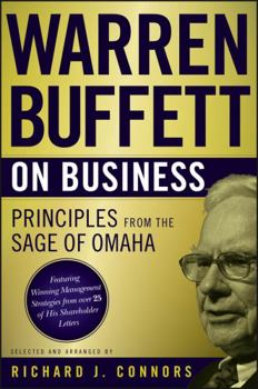 Hardcover Warren Buffett on Business: Principles from the Sage of Omaha Book
