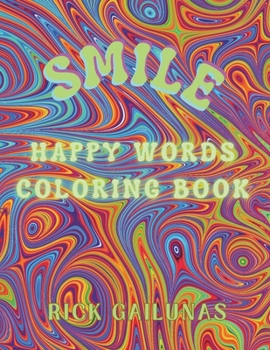 Paperback Smile: A Happy Words Coloring Book