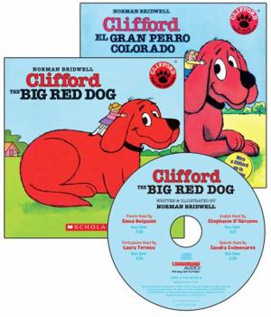 Clifford The Big Red Dog (2 Volume Set in English and Spanish + Multilingual Audio) - Book  of the Clifford The Big Red Dog