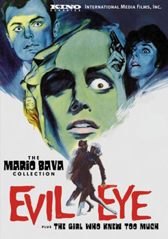 DVD The Evil Eye / The Girl Who Knew Too Much Book