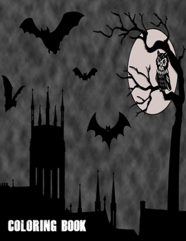 Paperback Coloring Book: Cute Halloween Book for Kids, 3-5 yr olds Book