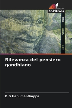 Paperback Rilevanza del pensiero gandhiano [Italian] Book
