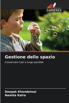 Paperback Gestione dello spazio [Italian] Book