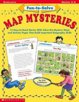 Paperback Fun-To-Solve Map Mysteries Book