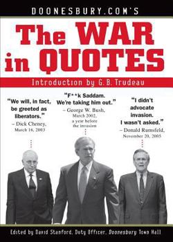 Paperback Doonesbury.Com's the War in Quotes Book