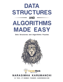 Paperback Data Structures and Algorithms Made Easy: Data Structures and Algorithmic Puzzles Book