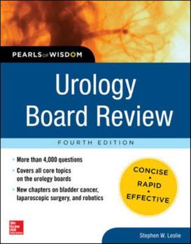 Paperback Urology Board Review Pearls of Wisdom, Fourth Edition Book