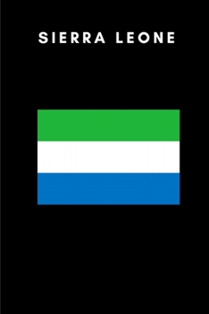 Paperback Sierra Leone: Country Flag A5 Notebook to write in with 120 pages Book