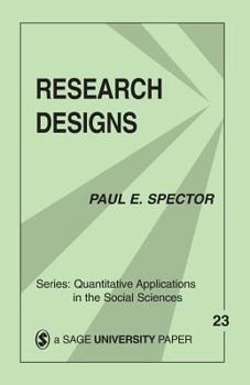 Paperback Research Designs Book