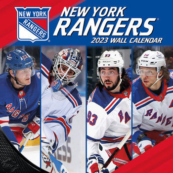 Unknown Binding New York Rangers 2023 12x12 Team Wall Calendar Book