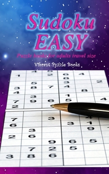 Paperback Sudoku Easy: Puzzle books for adults travel size Book