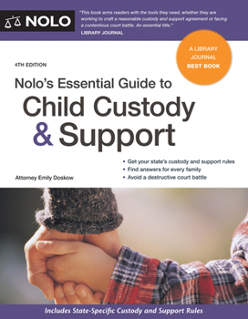 Paperback Nolo's Essential Guide to Child Custody and Support Book