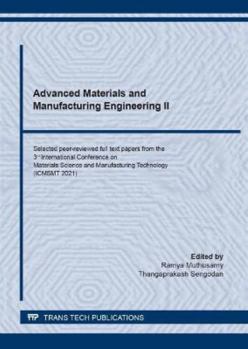 Paperback Advanced Materials and Manufacturing Engineering II Book