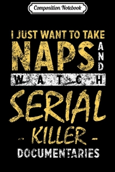 Composition Notebook: True Crime Murder Forensics TV Show Watching Gifts  Journal/Notebook Blank Lined Ruled 6x9 100 Pages