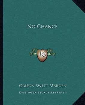 Paperback No Chance Book
