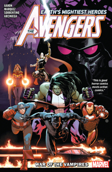 Paperback Avengers by Jason Aaron Vol. 3: War of the Vampires Book