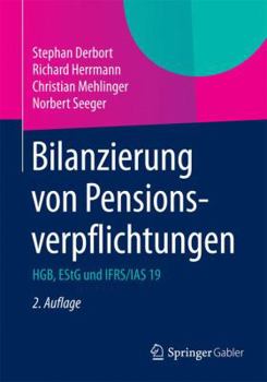 Paperback Bilanzierung Von Pensionsverpflichtungen: Hgb, Estg Und Ifrs / IAS 19 [German] Book