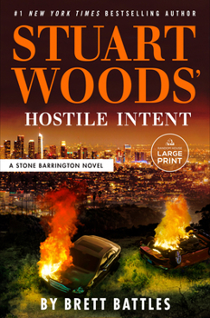Paperback Stuart Woods' Hostile Intent [Large Print] Book