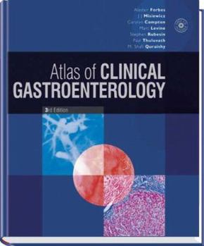 Hardcover Atlas of Clinical Gastroenterology: Text with CD-ROM [With CDROM] Book