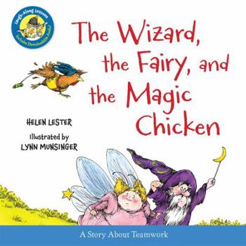 Hardcover The Wizard, the Fairy, and the Magic Chicken Book
