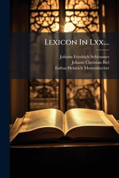Paperback Lexicon In Lxx.... [Latin] Book