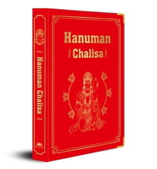 Hardcover Hanuman Chalisa: (Deluxe Silk Hardbound) Book