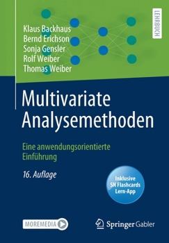 Paperback Multivariate Analysemethoden: Eine Anwendungsorientierte Einführung [German] Book