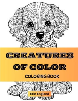 Paperback Creatures of Coloring Book