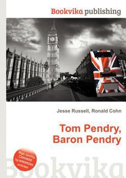 Paperback Tom Pendry, Baron Pendry Book