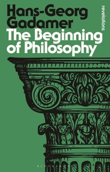 Paperback The Beginning of Philosophy Book