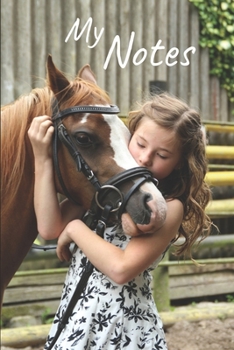 Paperback My notes: Pony Notebook, Horse - Size 6 x 9, 100 Pages - Trend and Original - Convenient to rate Ideas Book