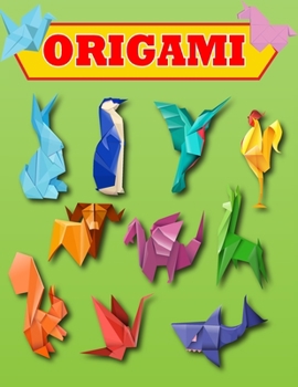 Paperback Origami Book For Kids Book