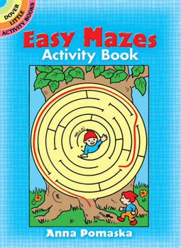 Paperback Easy Mazes Activity Book