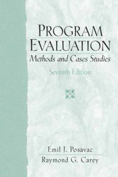 Hardcover Program Evaluation: Methods and Case Studies Book