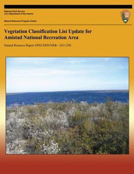 Paperback Vegetation Classification List Update for Amistad National Recreation Area Book