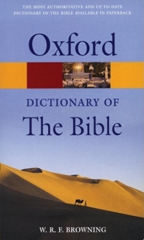 Paperback A Dictionary of the Bible (Oxford Quick Reference) Book