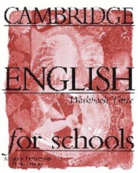 Paperback Cambridge English for Schools 3 Workbook Book