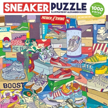 Misc. Sneaker Puzzle: 1000 Pieces Book