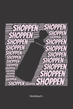 Shoppen: Notizblock | Notizbuch | DIN A5, 120 Seiten | Liniert, Lined, Linien | Notizen, Termine, Planer, Tagebuch, Organisation | Wortwolke Geschenk (German Edition)