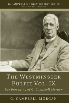 Paperback The Westminster Pulpit vol. IX Book