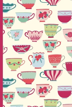 Paperback Weekly Planner: A Week to View Diary and Organiser - Monday Start with China Teacups Cover Art Book