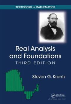 Hardcover Real Analysis and Foundations, Third Edition Book