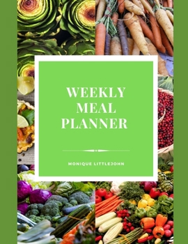 Paperback Weekly Meal Planner Book