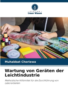 Paperback Wartung von Geräten der Leichtindustrie [German] Book