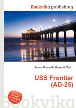 Paperback USS Frontier (Ad-25) Book
