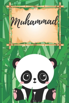 personalisiertes Notizbuch Panda / Malbuch / Kritzelbuch / Tagebuch / Journal / Notizheft / DIN A5 / Geschenke Muhammad: individuelles ... für Frauen und Männer. (German Edition)